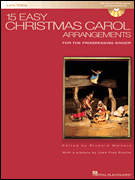 15 Easy Christmas Carol Arrangements Vocal Solo & Collections sheet music cover